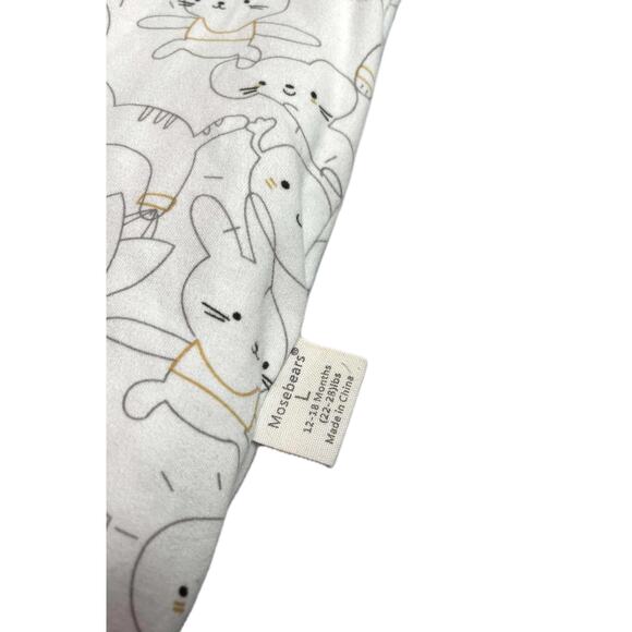 Mosebears Sleep Sack Baby Winter Wearable Blanket Large 12-18m, Rabbit Cat - Picture 4 of 5